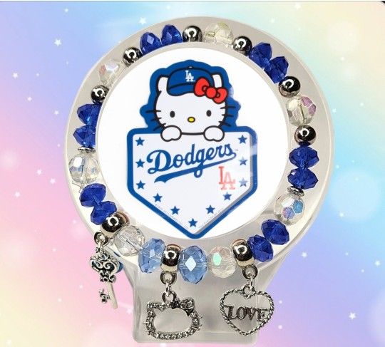 Hello Kitty Crystal Charm Bracelet Jewelry