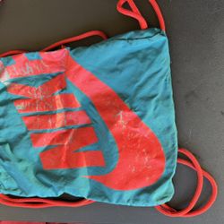Nike Graphic Drawstring Vintage Soccer Bag