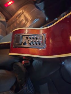 Acoustic-Electric Guitar with EQ-7545R Preamp