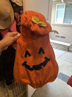 Pumpkin Baby Infant Halloween Costume 