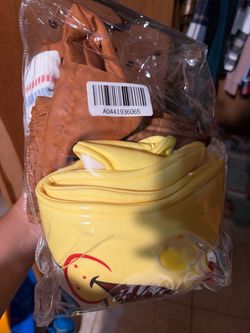 spongebob costume 5t/6t