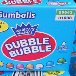 850 CT Double Bubble Bulk Gumballs Exp 12-25