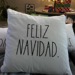 Rae Dunn - Feliz Navidad - Christmas Pillow