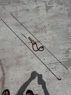 Hawaiian Sling And Two Spear Shafts
