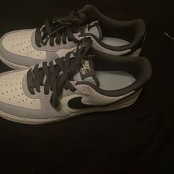 White, Grey And Black Nikes 