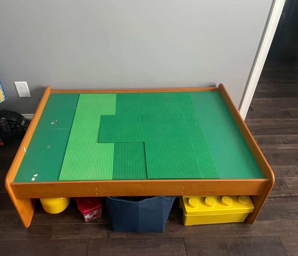 Lego And Train Table