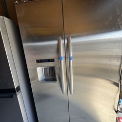 Kitchen Aid 48” Built In Side by Side