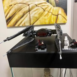 LEGO Star Wars Episode VIII Kylo Ren's Tie Fighter 75179 Building Kit, TIE Silencer Model