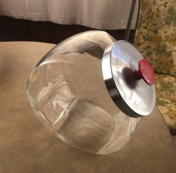 Vintage Glass Candy, Cookie Jar