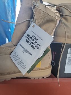 Rocky Army Combat Boots Temperature Weather Acu Tw Size 11xw 