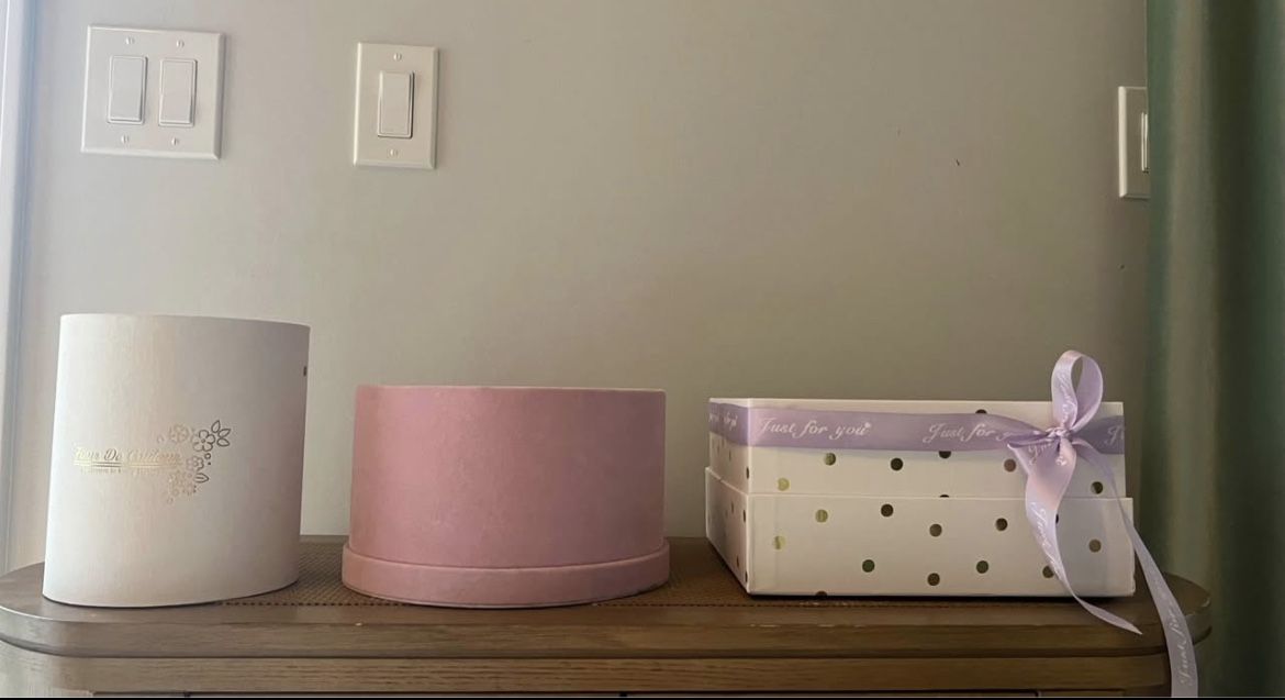 Flower arrangement boxes