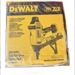DeWalt 20-Volt MAX 1 in. Electric Cordless Concrete Nailer (Tool-Only). New! $675 Location: Arlington  Se Habla Español