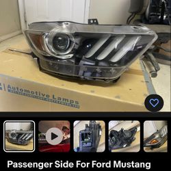 15-17 Ford Mustang Passenger Side Headlight