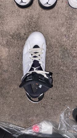 Air Jordan 6 White Black Sneakers