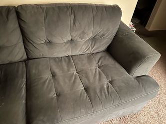 81 inch French blue sofa