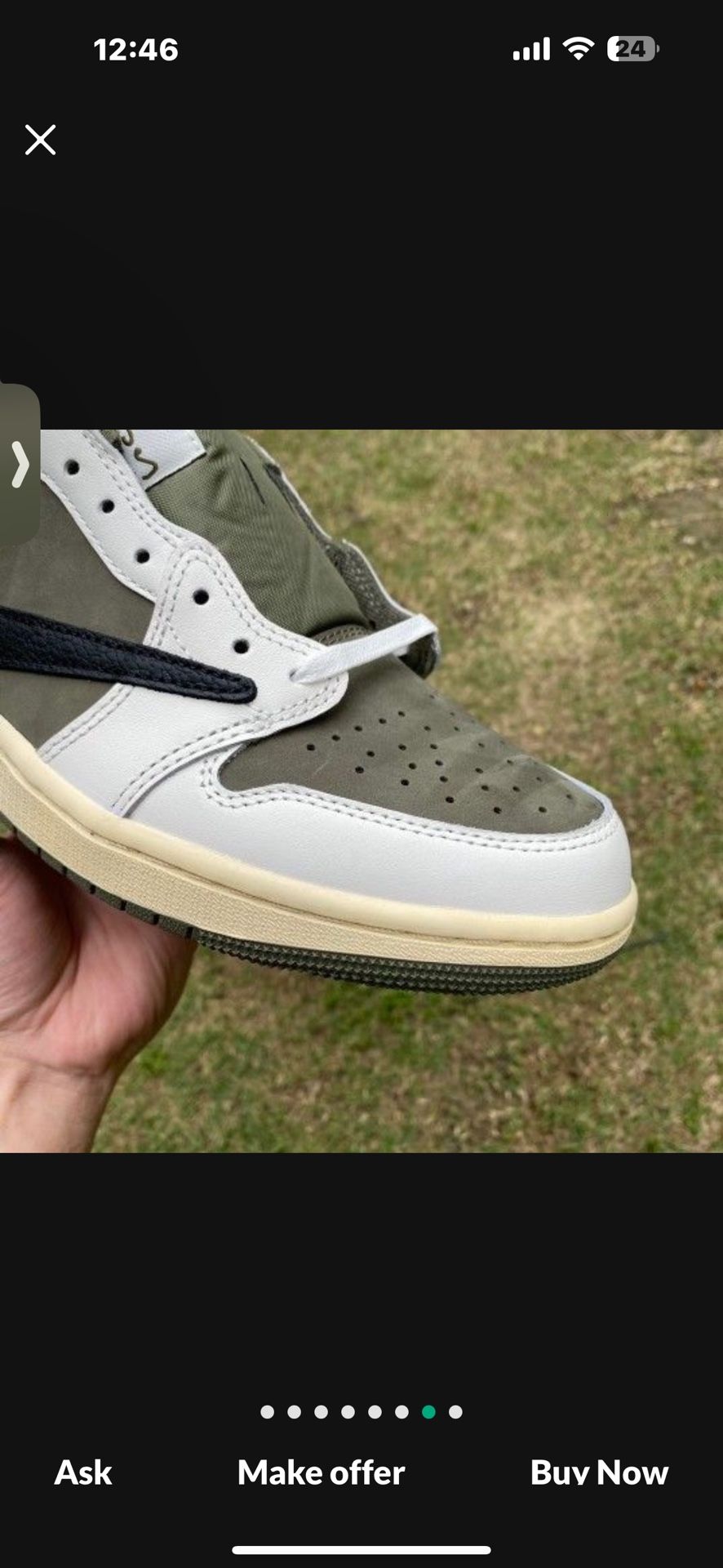 Travis Scott AJ1 Low