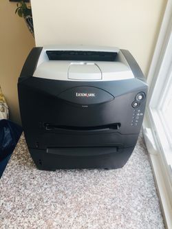 Lexmark E240 Printer. Like new condition. The E240 is a powerful desktop laser printer that provides amazing print speeds and precise resolution.With