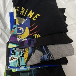 9 Boys Large t-shirts $15 for all