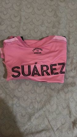 Suárez Inter Miami Pink Soccer Jersey