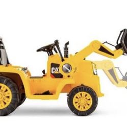 CAT Bulldozer Excavator Kids Ride On  With Battery 