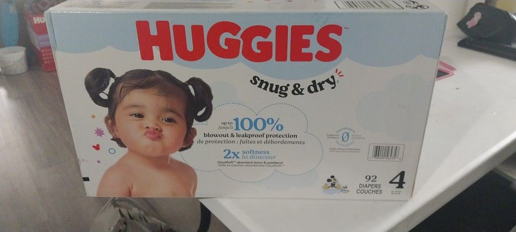 HUGGIES SIZE 4 $30 TRADE