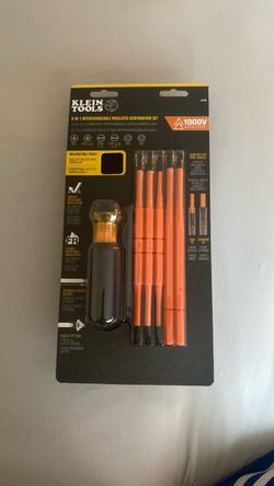 8-in-1 Insulated Interchangeable Screwdriver Set Klein Tools