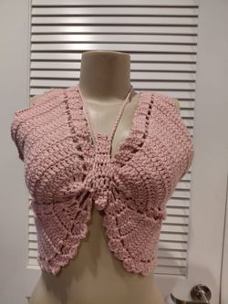 Handmade butterfly top