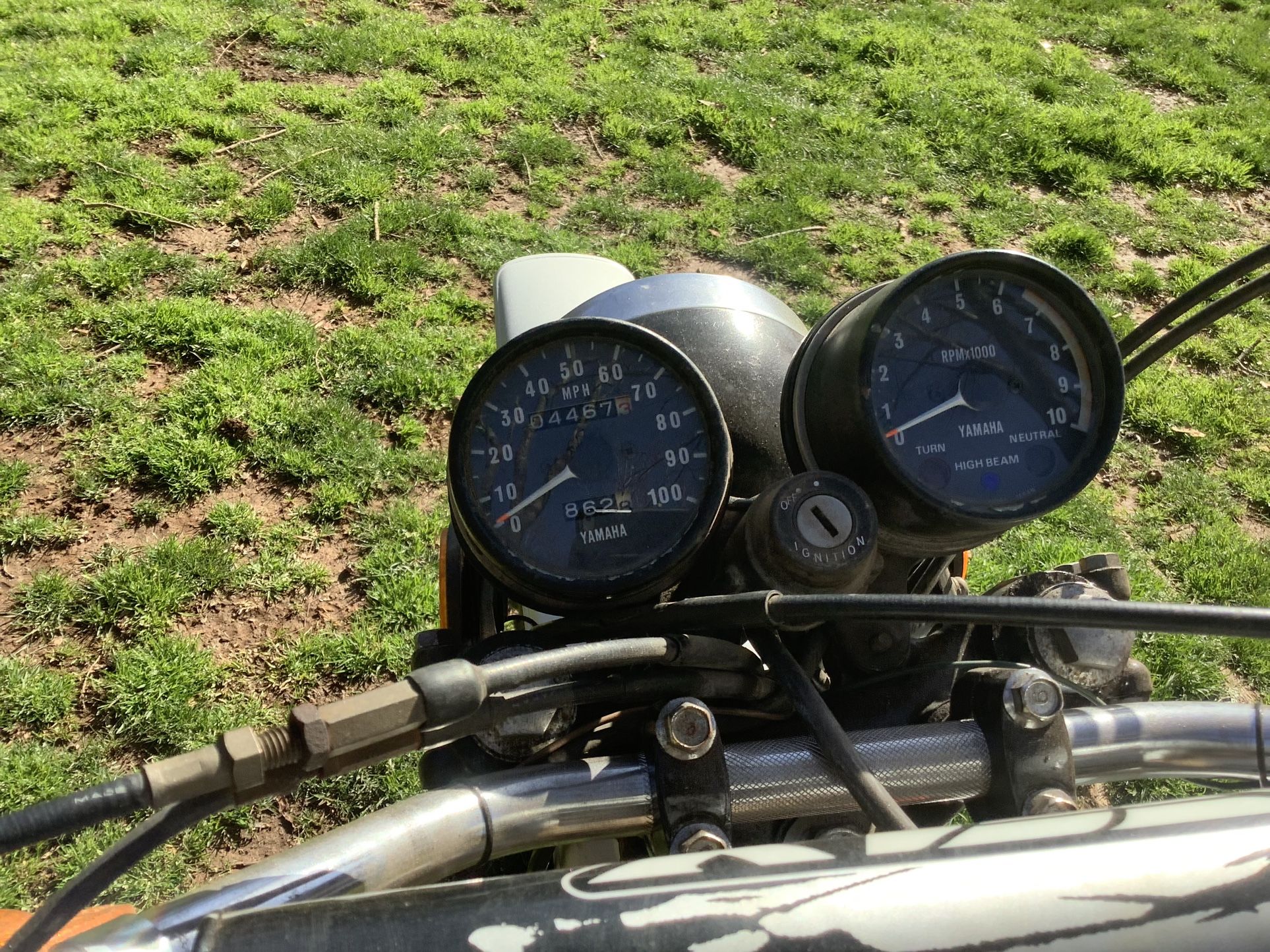 Yamaha Enduro XT500 cc.