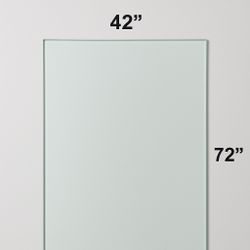 Glass Table Top 72” x 42”