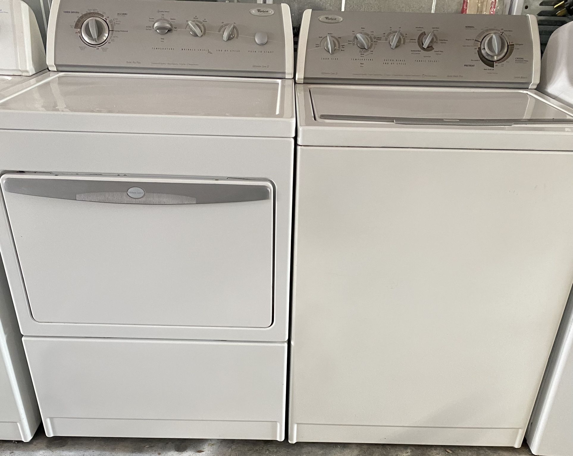 Whirlpool Washer And Dryer 