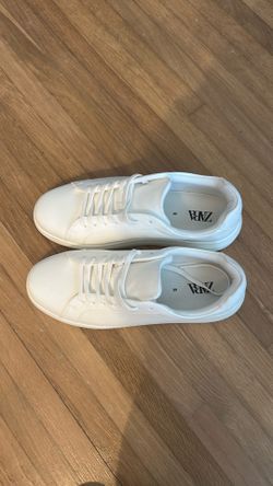 Zara White Sneakers - Size 43 - Like New