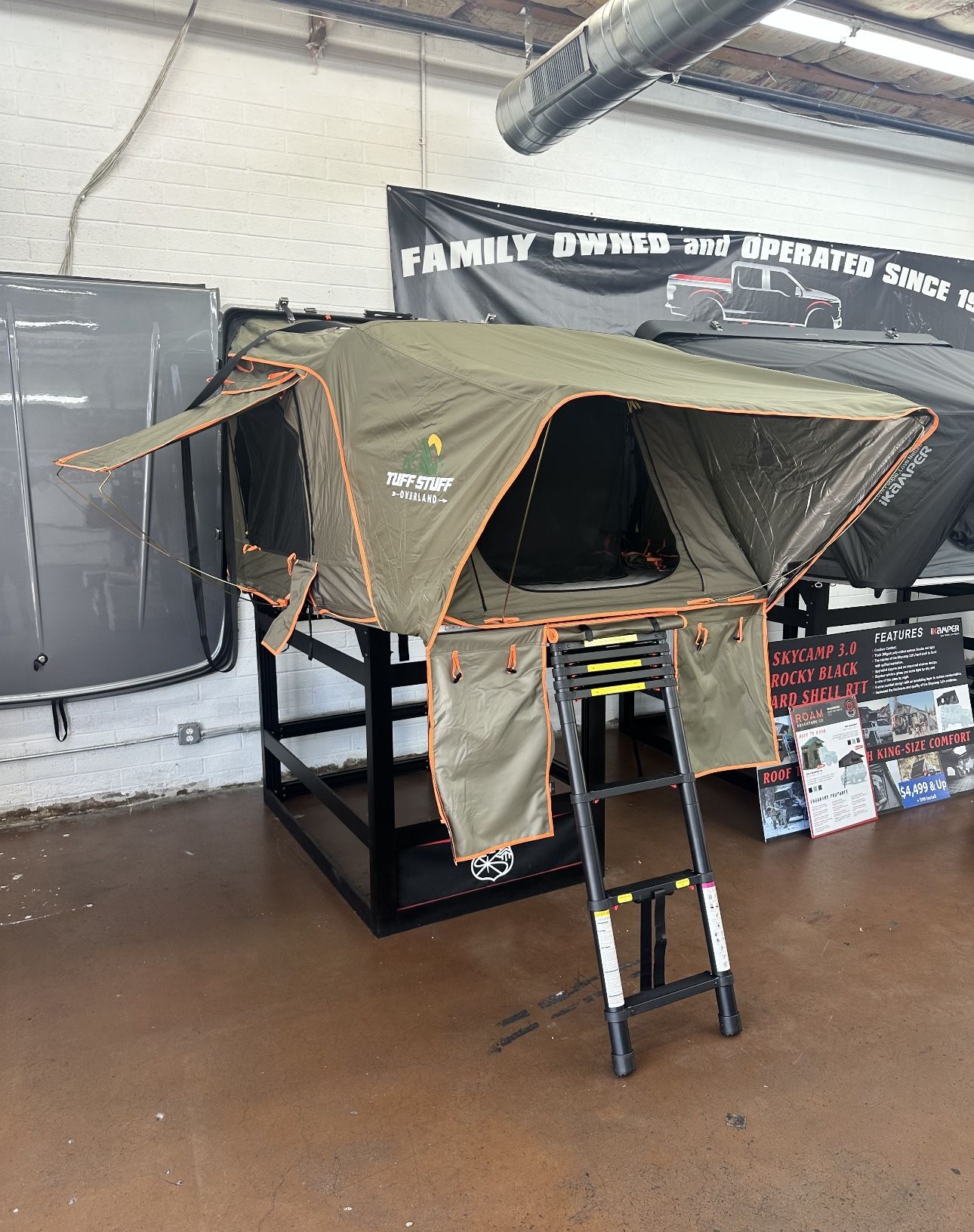 Tuff Stuff Alpha 2 Roof Top Tent RTT Financing Available!