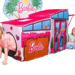 Barbie Dream house 7” Pop up Play Tent Includes 20 Plastic Balls Brand New