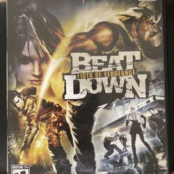 Beat Down Fists Of Vengeance (PS2)