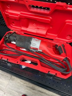 Milwaukee #6538-21- 15Amp Orbital Sawzall Corded with Carry Case