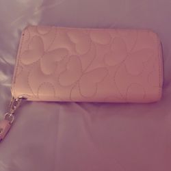 Pink Butterfly Wallet 