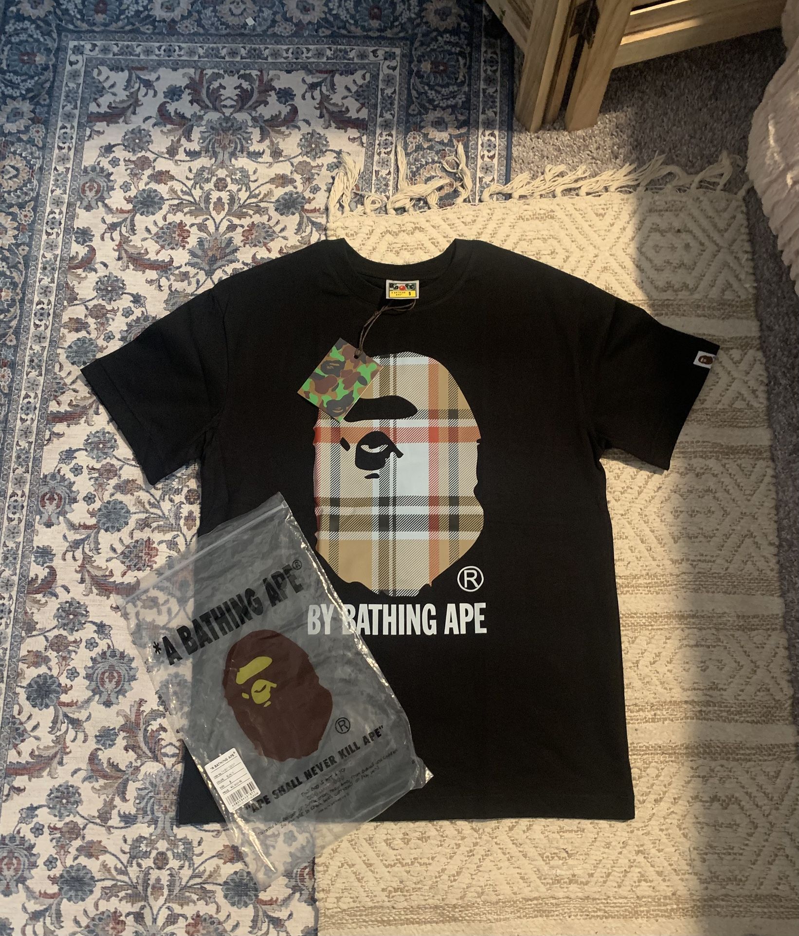 Bape X Burberry Tee