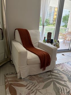 White Accent Chair