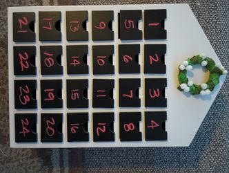 Wooden Advent Calendar