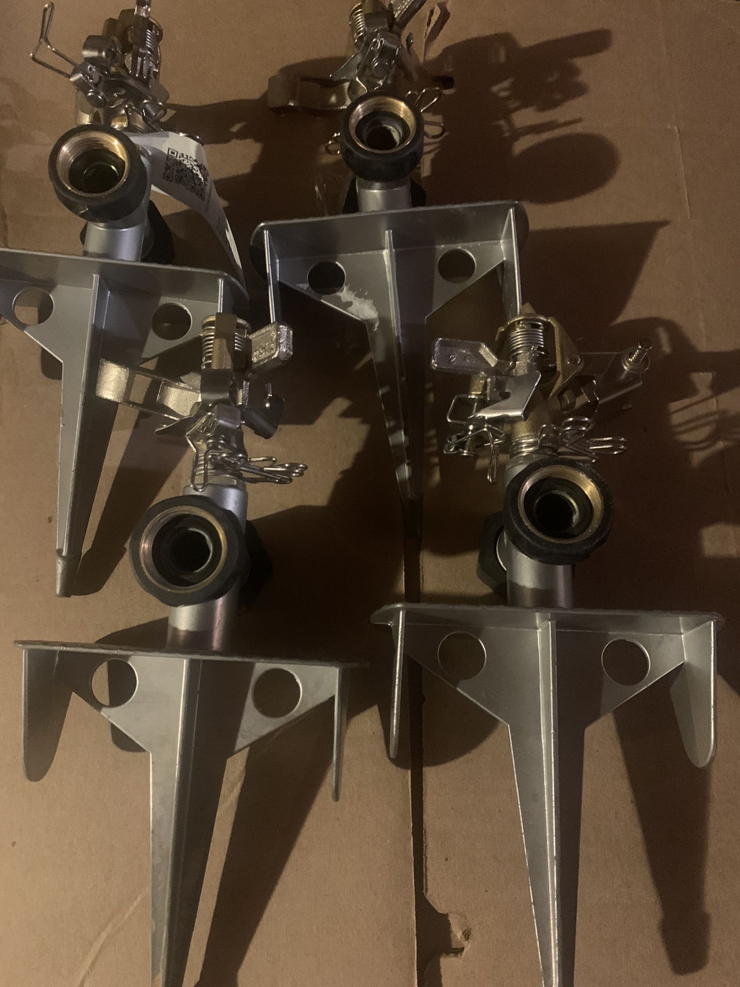 4 Heavy Duty Brass Sprinklers