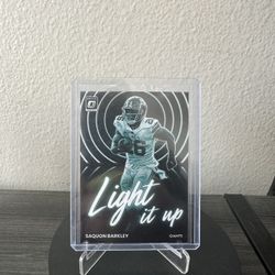 2023 Optic Football Light It Up Saquon Barkley 