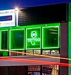 💚 BRIGHT GREEN TATTOO NEON SIGN – $1,250 💚