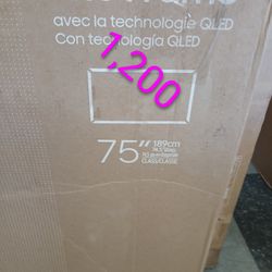 SAMSUNG 75'INCH QLED 4K THE FRAME TV LS03D 