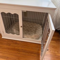 White Indoor Dog Crate