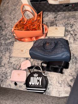 Juicy couture bags and wallets