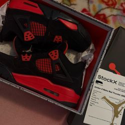 Jordan 4 Red thunder GS