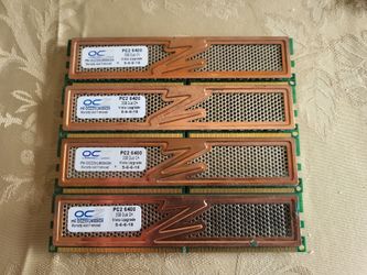 OCZ DDR2 2GBx4  8gb unbufffered ram