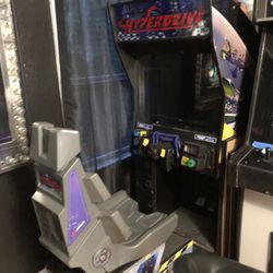 Hyperdrive Full-Size Sit-Down Arcade Racing Machine