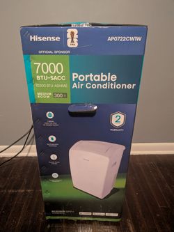 Hisense Portable Air Conditioner 7000 BTU