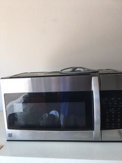 Used kenmore over the range Microwave oven work good